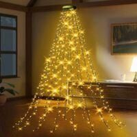 OEM Guirnalda De Luces Para &Aacute;rbol De Navidad, 2 M, 16 Ramas, 400 Led, 8 Modos Y Temporizador, Resistente Al Agua, Para Decoraci&oacute;n Del &Aacute;rbol De Navidad - B