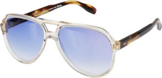 K&agrave;dor Big Pilot Zonnebril - unisex - Zonnebrillen - Beige - 58 MM - Accessoires