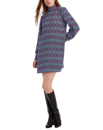 Draper James Long-Sleeve Shift Dress