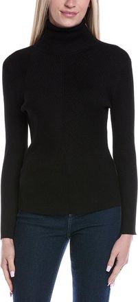 Jones New York Engineered Rib Turtleneck Sweater