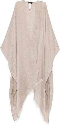 Fabiana Filippi Leinenponcho mit Fransen