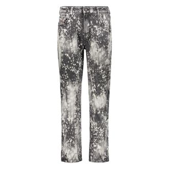 Diesel Straight Jeans, female, Gray, Size: W28 Slim Modern Jeans