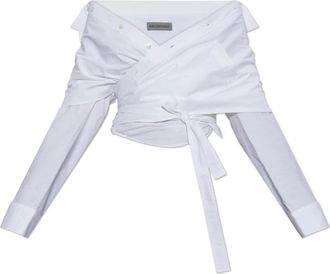 Balenciaga Mujer, Blusas y Camisas, Blanco, Talla: S