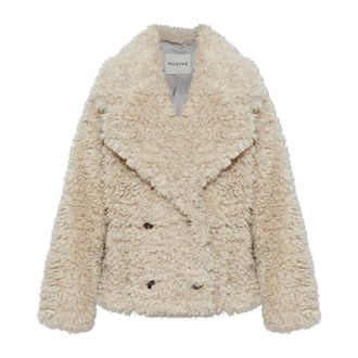 Munthe Dames, Jassen, Beige, Maat: S Poliester