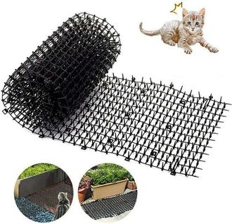 OEM Alfombrilla Anti-excrementos De Gato Para Jardiner&iacute;a, Alfombrilla Repelente Para Gatos Con Tiras De P&uacute;as Y Correas Para Mantener A Gatos Y Perros Alej