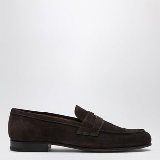 Churchs Mocassino Heswall marrone in pelle scamosciata
