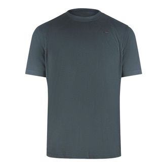 Diesel T-shirt Met Klein Logo (grijs)