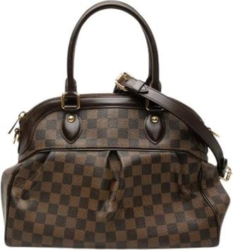 Louis Vuitton Pre-owned Handbags, female, Brown, Size: ONE SIZE Pre-owned Trevi PM