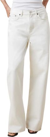 Jeanerica Belem Wide Jeans - Dames - Loose Fit Jeans - Wit - W27 L32 - Katoen - Jeans