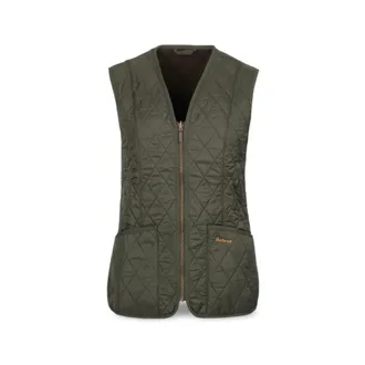 Barbour Green Fleece Betty Liner Jacket - female - Barbour - Waistcoats - Green - 2XL - Jackets