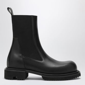 Rick Owens Stivali Tower Beatle Gabe neri in pelle