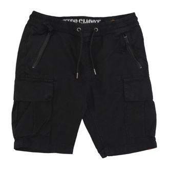 Alpha Industries Casual Shorts - Heren - Korte Broeken - Zwart - XL - Korte Broeken