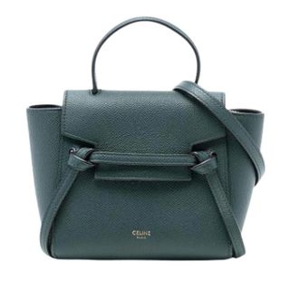 Celine Pre-owned Belt Bags, female, Green, Size: ONE SIZE Pre-owned Pico Belt Bag