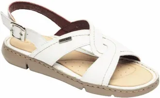 Lobo Solo Womens 1883 Sandal In White