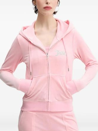 Juicy Couture Felpa con strass - Rosa