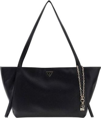 Guess Womens Tote Black Polyurethane Tote-bags