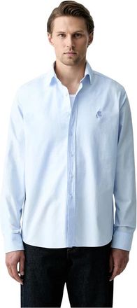 Karl Lagerfeld 9By2-Kdmztk_05X Camicia - - Shirts - Uomo - Blu - 3XL