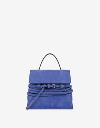 Moschino Moschino Tie Me Small Hand Bag - Blue
