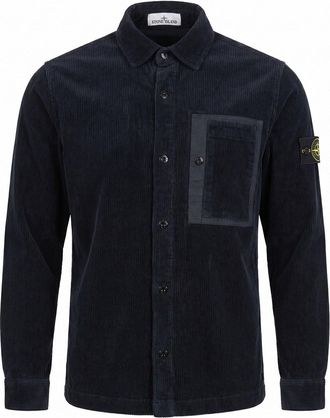 Stone Island Organic Cotton Corduroy Shirt