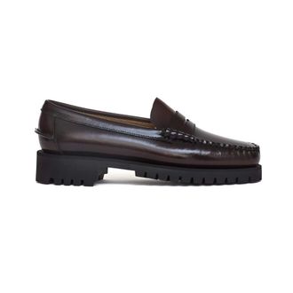 Sebago Dames, Schoenen, Rood, Maat: 38 1/2 EU Leer