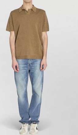 Roberto Collina linen relaxed-fit short-sleeve polo shirt