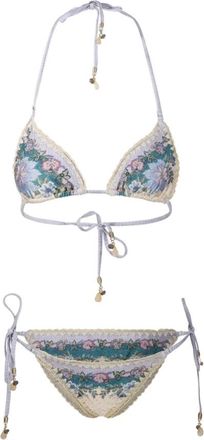 Zimmermann Indra Crochet Bikini - Dames - Bikinis - Veelkleurig - L - Badmode