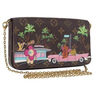 Louis Vuitton Borsa a spalla Monogram Canvas Pre-owned - - Pre-owned - Donna - Marrone - ONE SIZE