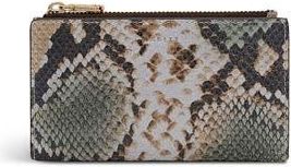 Radley London Coin Street - Faux Snake Medium Ziptop Wallet in Pine Needle at Nordstrom