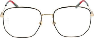 Gucci Glasses, female, Yellow, Size: 56 MM Optical Glasses