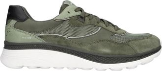 Geox Heren, Schoenen, Groen, Maat: 41 EU Leer