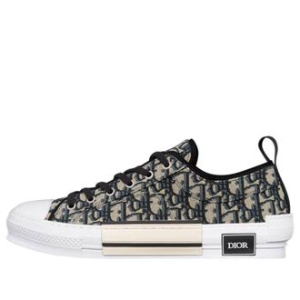 Dior B23 Low Oblique Beige Black 3SN249ZSA-H961