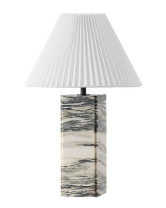 Safavieh Couture Mackenzie Square Marble Table Lamp