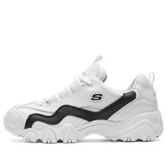 Skechers (WMNS) Skechers Dlites 2.0 Black/White 88888001-WBK