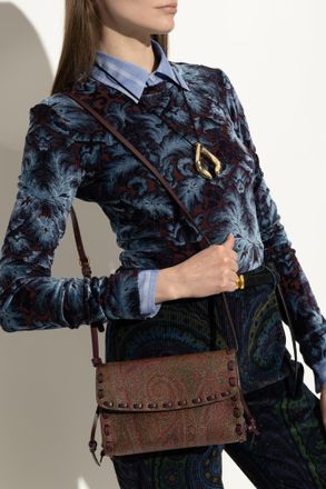 Etro Shoulder Bag, Womens, Brown