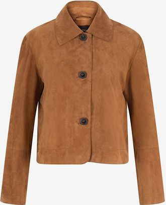 Arma Boxy-Hemdjacke aus Wildleder Emy