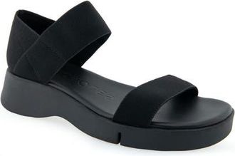 Aerosoles Freedom Lug Sole Sandal in Black at Nordstrom, Size 6.5