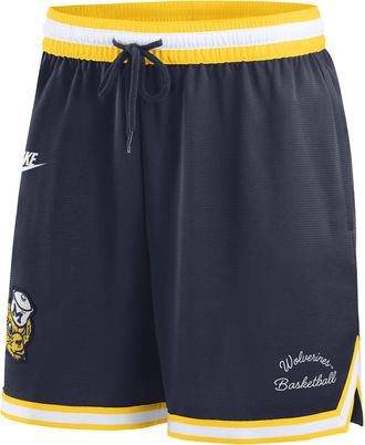 Nike Michigan Legacy Nike Mens Dri-FIT College Basketball Shorts in Blue | 042P08FMMWV-6NR