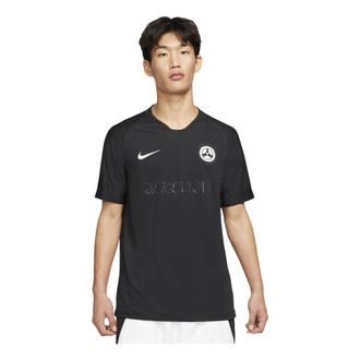 Nike x ACRONYM Crossover Fan Edition Printing Logo V neck Short Sleeve Asia Edition Black DC8809-010