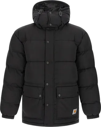 Carhartt Work in Progress Brent Jacket Piumini, Parka, Giacche Casual Nero-Uomo