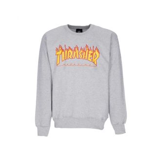 Thrasher Sweatshirts, male, Gray, Size: XL Sweatshirts