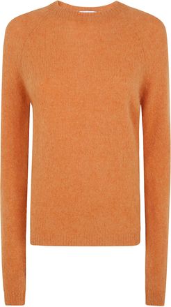 base Sweater Round Neck B8450.034 024 Orange