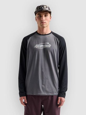 Burton Roadie Tech Crew Funktionsshirt schwarz
