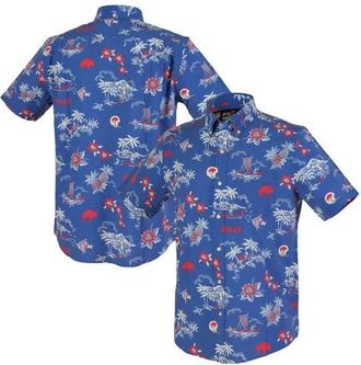 Reyn Spooner Mens Reyn Spooner Royal Buffalo Bills Kekai Performance Button-Down Shirt at Nordstrom, Size Xx-Large