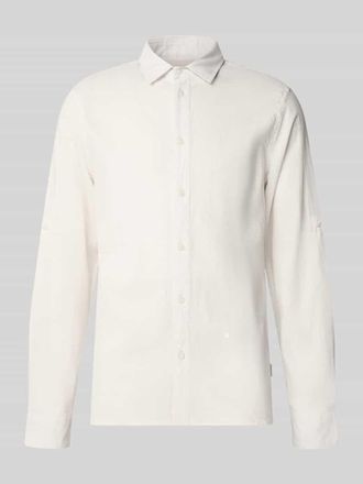 Blend Regular Fit Freizeithemd mit Kentkragen Modell ABAN in Offwhite, Gr&ouml;&szlig;e XXL