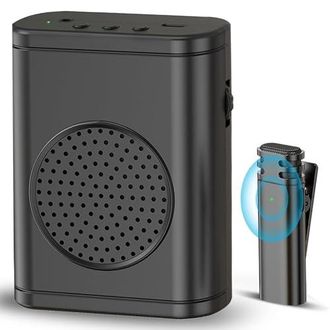 OEM Amplificador De Voz Con Micr&oacute;fono Inal&aacute;mbrico De Clip, Micr&oacute;fono Port&aacute;til Con Altavoz, Amplificador De Voz Personal, Sistema De Sonido Para M&uacute;ltiples 