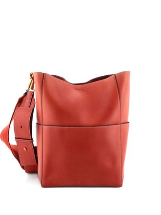 Celine Sangle Seau Bag Calfskin Large shoulder bag - Brown