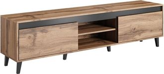 Mirjan24 Mueble Tv Melevara 103, N&uacute;mero De Puertas: 2, N&uacute;mero De Cajones: 0, 170x49x38cm