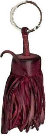 Herm&egrave;s Pre-owned Accessories, female, Purple, Size: ONE SIZE Pre-owned Leather Key-holder