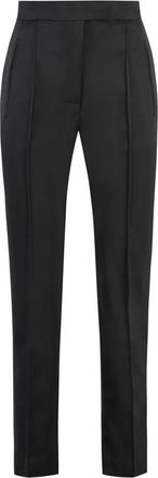 PT01 Tailored Crease Pants - Dames - Vrijetijds broeken - Zwart - XS - Leer - Broeken