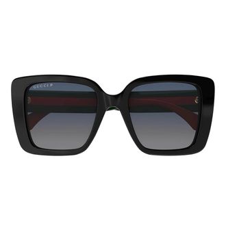 Gucci Sunglasses Gg1861 S 005 Black Green/Grey Women